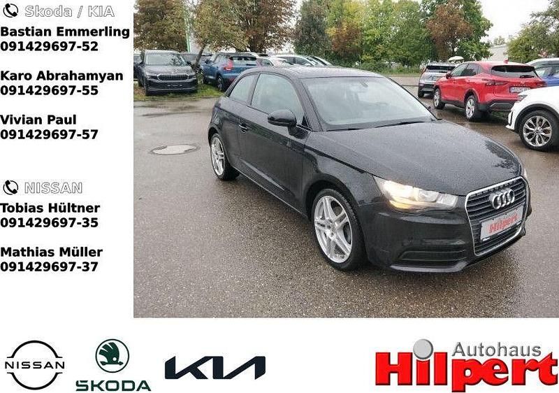 Brillantschwarz Gebraucht 2011 Audi A1 Attraction Kleinwagen | 9.940 € (Etwas zu teuer) - Bild 1/4