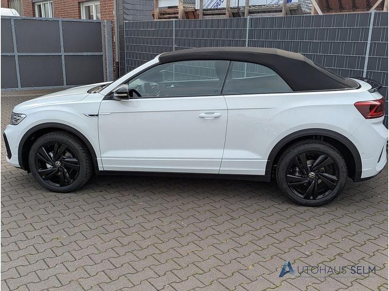 Gebraucht VW T-Roc Cabriolet R-line 150 PS (110 kW) 2025 Weiss Cabrio