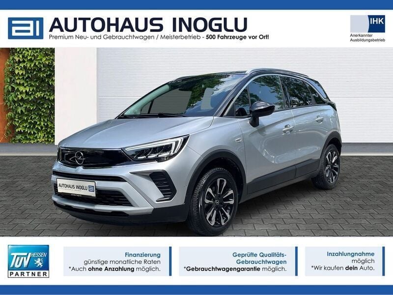 Aluminiumgrau Gebraucht 2024 Opel Crossland Elegance SUV | 16.680 € (Superpreis) - Bild 1/4
