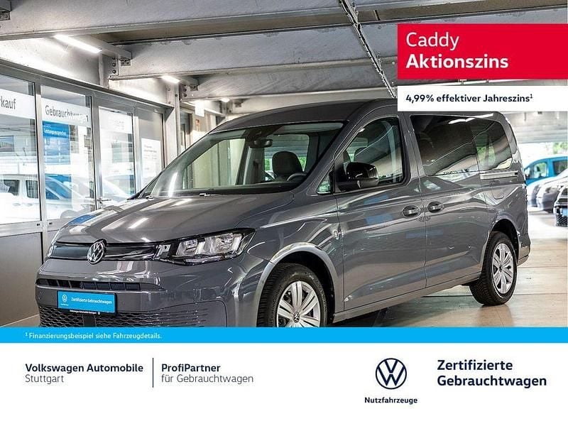 Grau Gebraucht 2024 VW Caddy Maxi Van / Kleinbus | 33.690 € (Teuer) - Bild 1/4