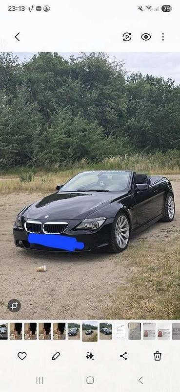 Gebraucht 2006 BMW 630 Cabriolet Cabrio | 8.500 € (Guter Preis) - Bild 1/4