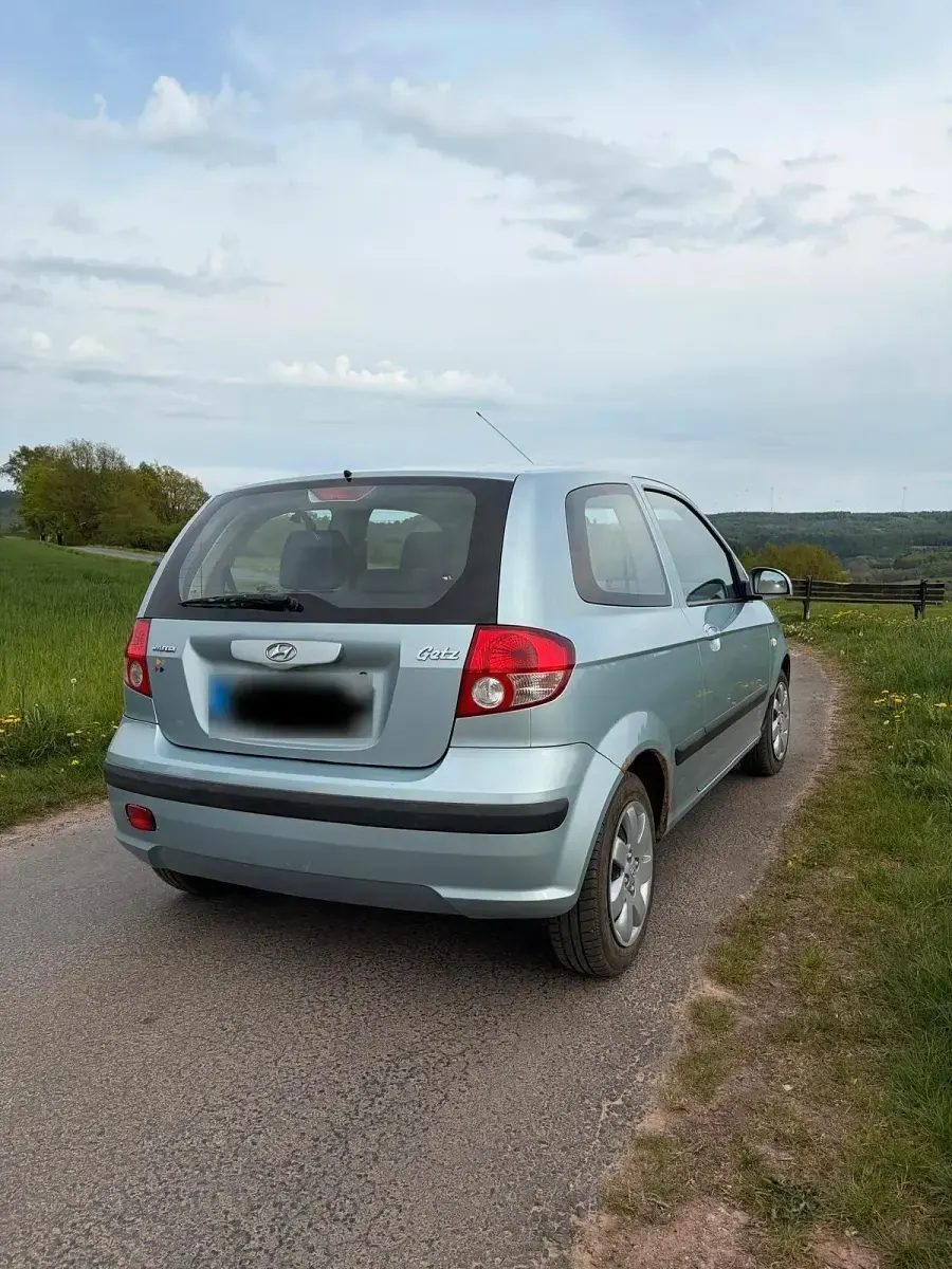 Gebraucht Hyundai Getz 63 PS (46 kW) 2004 Blau Kleinwagen