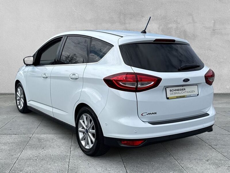 Gebraucht Ford C-MAX Titanium 101 PS (74 kW) 2018 Weiß Van / Kleinbus