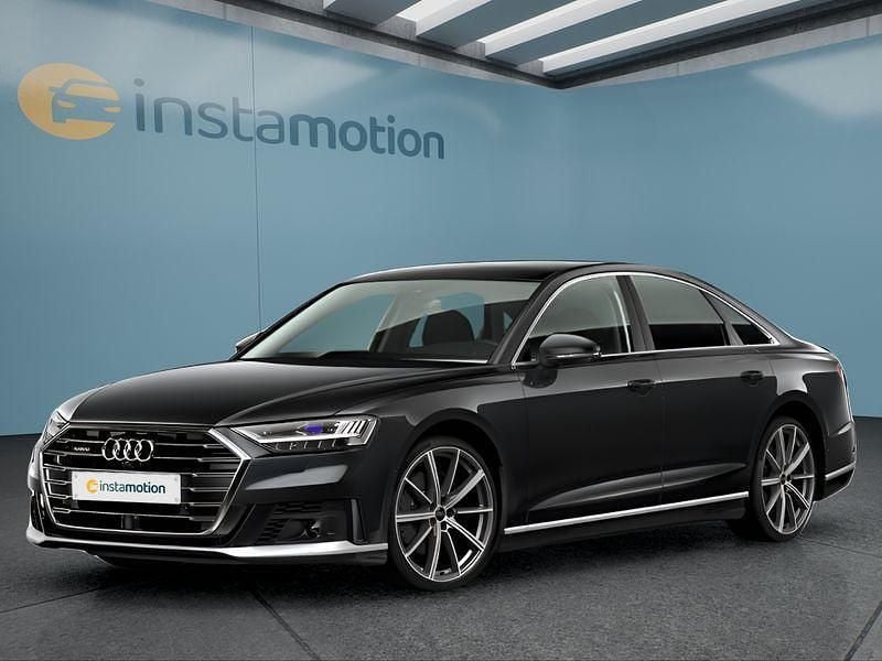Grau Gebraucht 2020 Audi A8 Limousine | 55.099 € (Etwas zu teuer) - Bild 1/4
