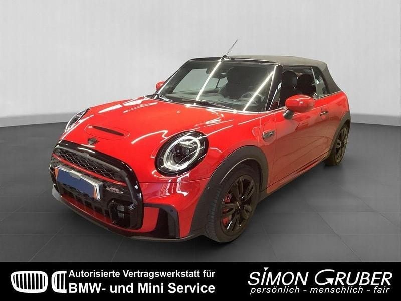 Rot Gebraucht 2023 Mini John Cooper Works Cabriolet Cabrio | 32.950 € (Guter Preis) - Bild 1/4