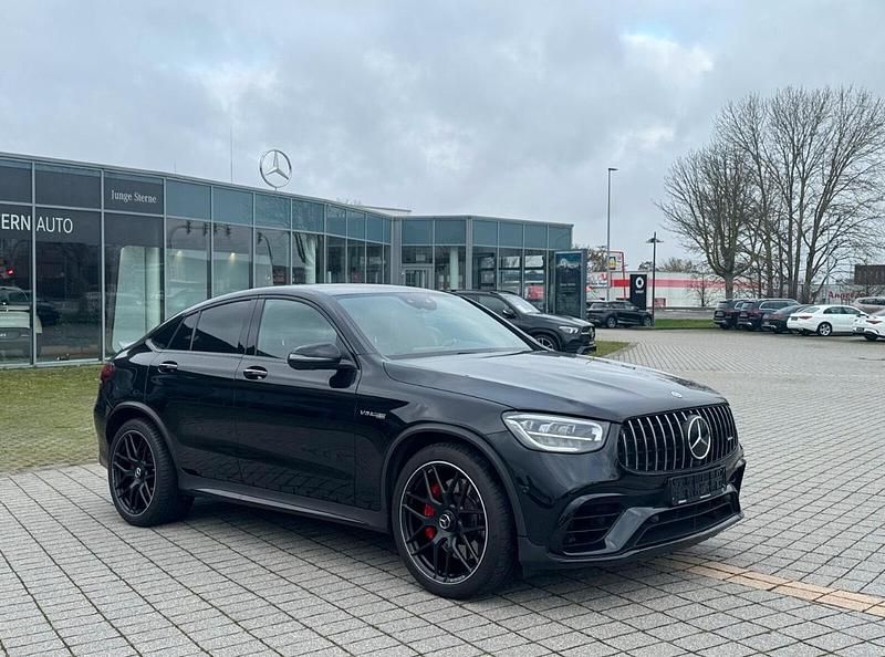 Schwarz Gebraucht 2022 Mercedes GLC63 AMG AMG Coupé | 58.999 € - Bild 1/4
