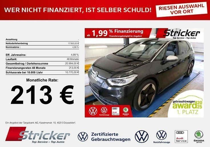 Second-hand VW ID.3 150 kW (204 CP) 2020 Gri Hatchback