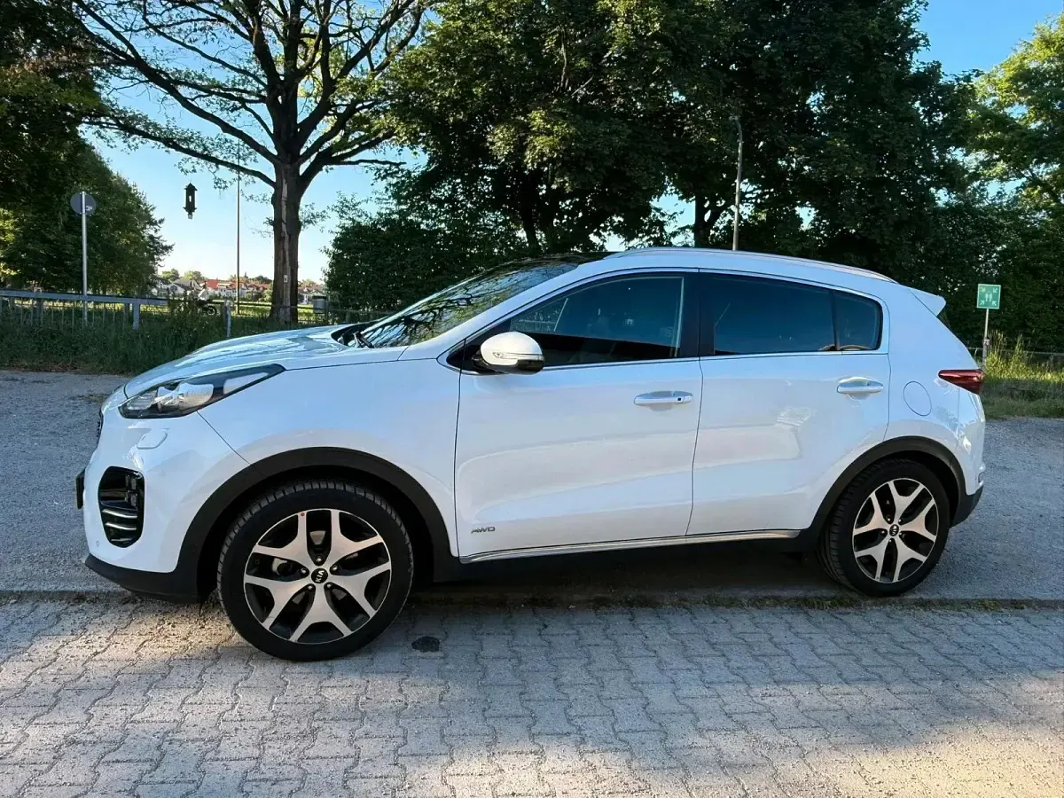 Gebraucht Kia Sportage GT-Line 136 PS (100 kW) 2016 Weiß SUV