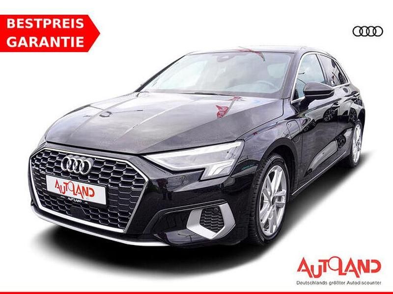 Mythosschwarz metallic (metallic) Gebraucht 2021 Audi A3 e-tron Comfort Kleinwagen | 24.950 € (Fairer Preis) - Bild 1/4