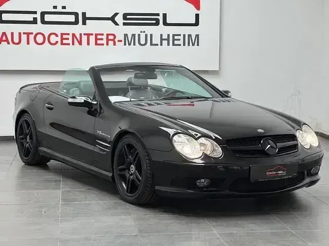 Gebraucht Mercedes SL55 AMG AMG 500 PS (367 kW) 2004 Schwarz Cabrio