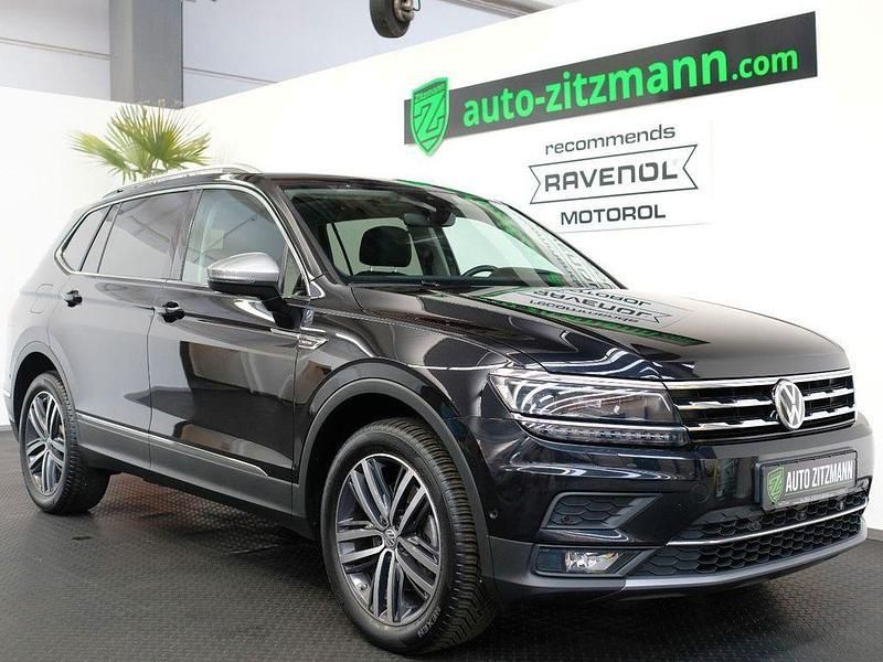 Deep black perleffekt Gebraucht 2020 VW Tiguan Allspace Highline SUV | 26.990 € (Fairer Preis) - Bild 1/2