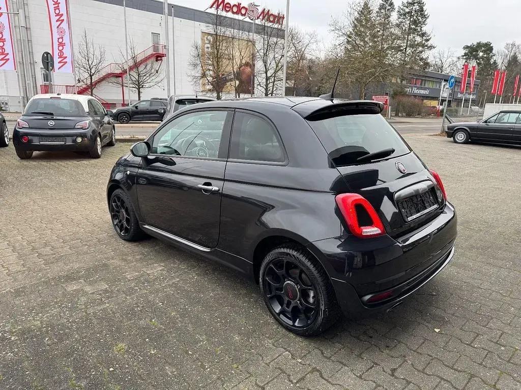 Gebraucht Fiat 500S S 105 PS (77 kW) 2017 Schwarz Kleinwagen