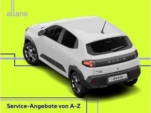 Neu Dacia Spring Expression 52 kW (71 PS) 2025 Weiß (kaolinweiß) Kleinwagen