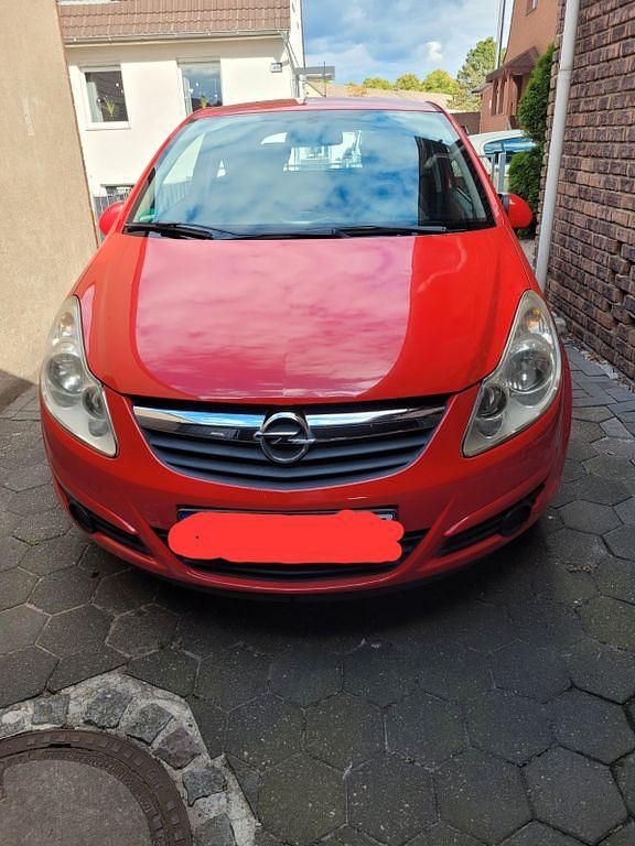 Rot Gebraucht 2008 Opel Corsa Edition Limousine | 1.200 € (Superpreis) - Bild 1/4