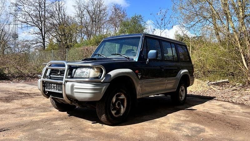 Gebraucht Hyundai Galloper Edition 99 PS (72 kW) 1998 Blau SUV