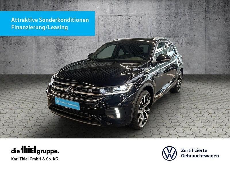 Schwarz Gebraucht 2024 VW T-Roc R-line SUV | 35.480 € (Etwas zu teuer) - Bild 1/4