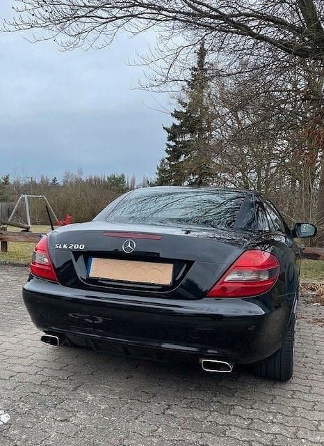 Gebraucht Mercedes SLK200 184 PS (135 kW) 2009 Schwarz Cabrio