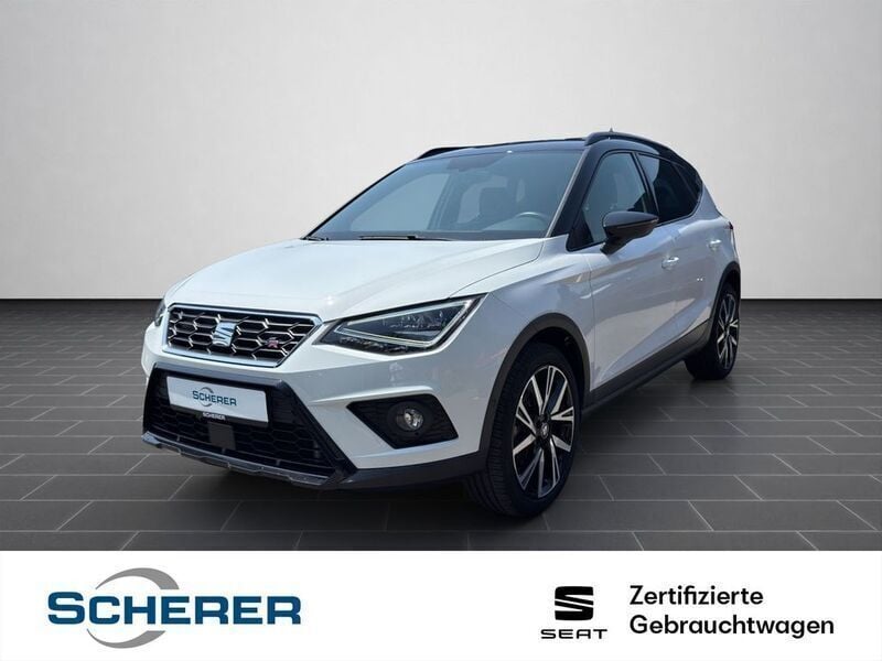 Nevada weiß metallic (metallic) Gebraucht 2021 Seat Arona FR SUV | 19.790 € (Guter Preis) - Bild 1/4