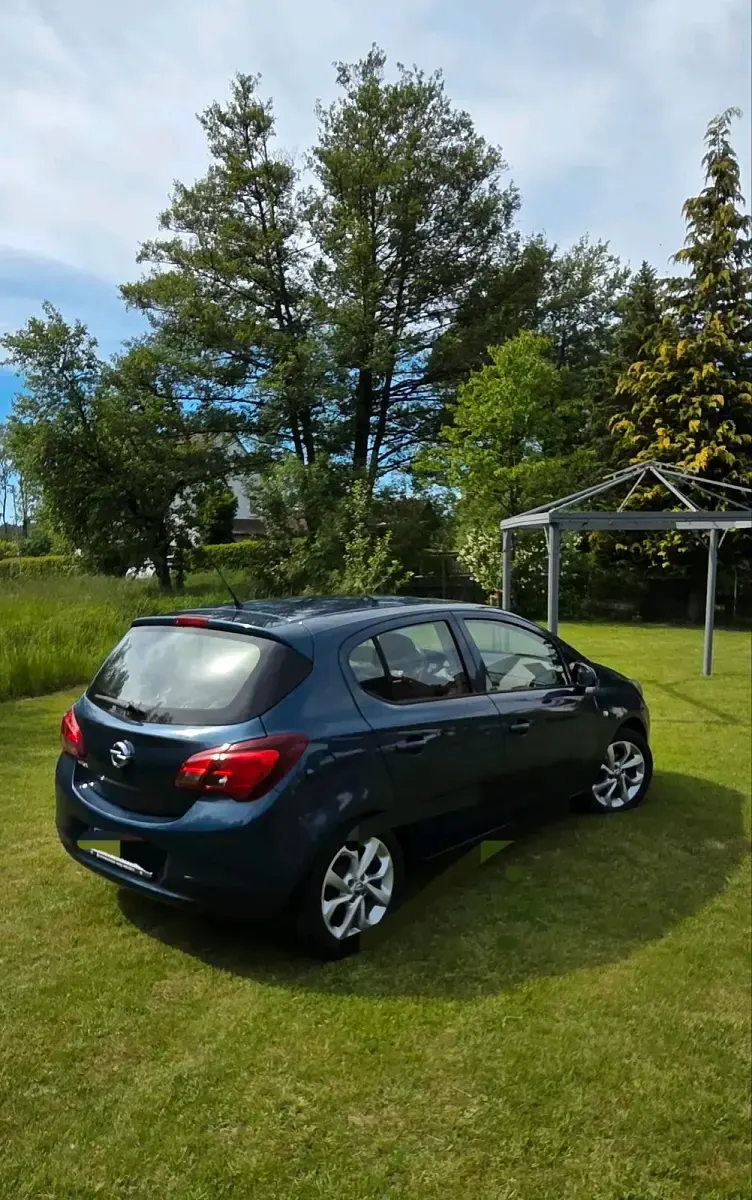 Gebraucht Opel Corsa Edition 90 PS (66 kW) 2015 Blau Kleinwagen