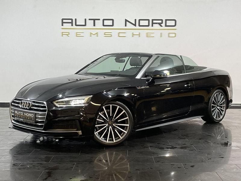 Schwarz Gebraucht 2019 Audi A5 Cabriolet S-Line Cabrio | 25.990 € (Guter Preis) - Bild 1/4