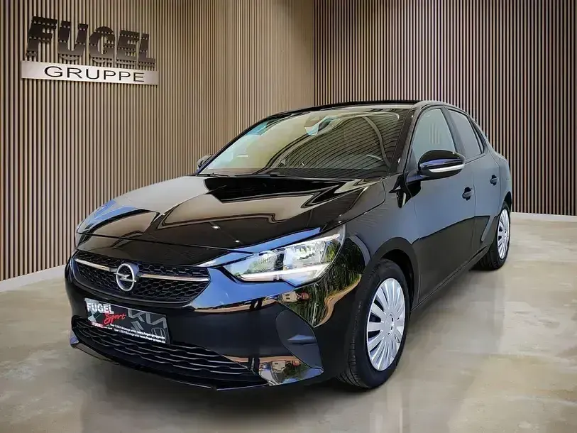 Gebraucht Opel Corsa Edition 75 PS (55 kW) 2019 Diamant schwarz/karbon schwarz Kleinwagen