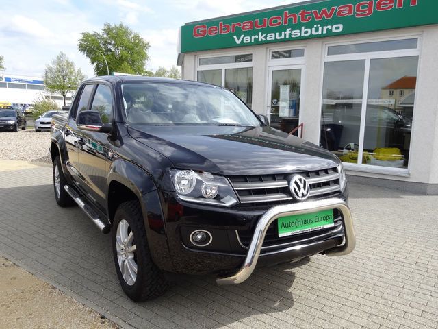 Schwarz metallic Gebraucht 2012 VW Amarok Highline Abholung | 26.990 € - Bild 1/4