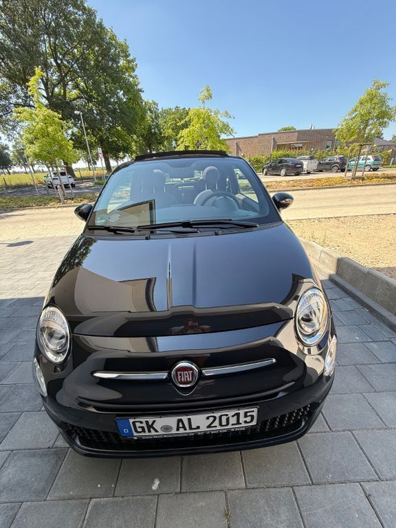 Schwarz Gebraucht 2023 Fiat 500C Cabrio | 15.900 € (Fairer Preis) - Bild 1/4