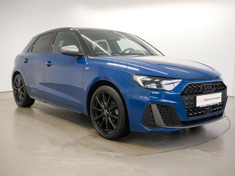 Gebraucht Audi A1 Sportback S-Line 150 PS (110 kW) 2022 Ascariblau metallic/mythosschw Kleinwagen
