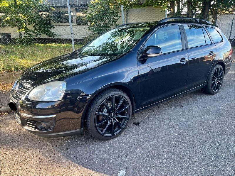 Schwarz Gebraucht 2008 VW Golf VI Comfortline Kombi | 4.250 € (Fairer Preis) - Bild 1/4