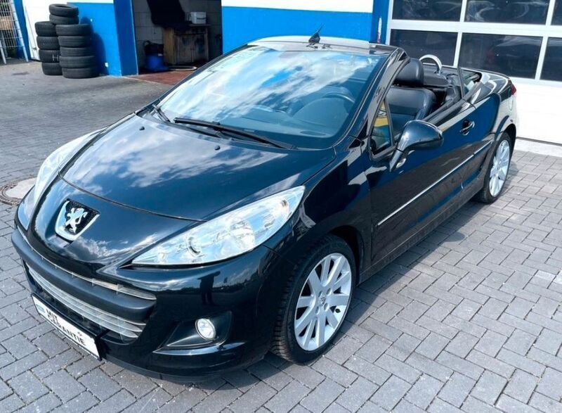 Schwarz Gebraucht 2009 Peugeot 207 CC Cabrio | 4.800 € (Fairer Preis) - Bild 1/4
