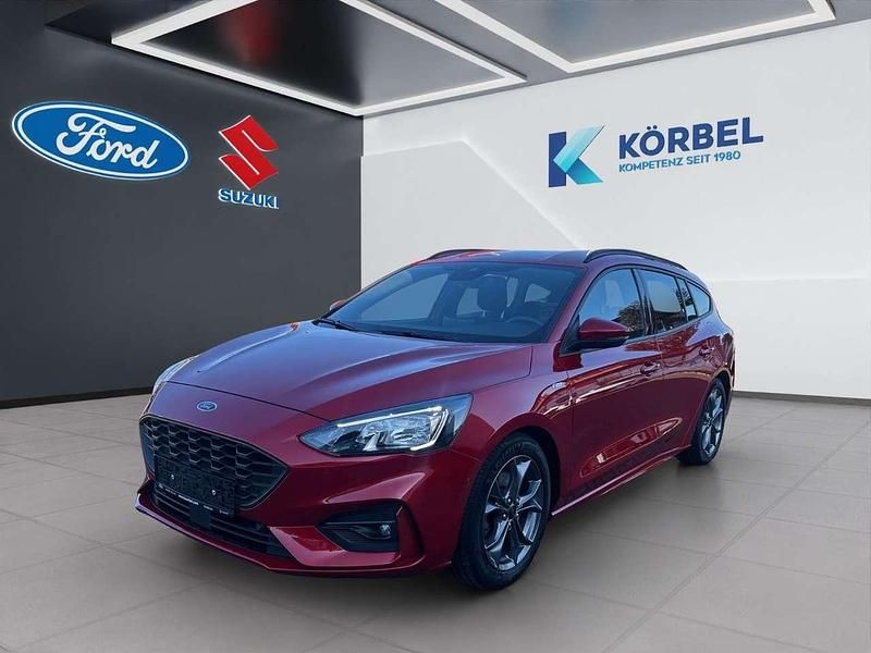 Gebraucht Ford Focus ST-Line 120 PS (88 kW) 2021 Rot Kombi