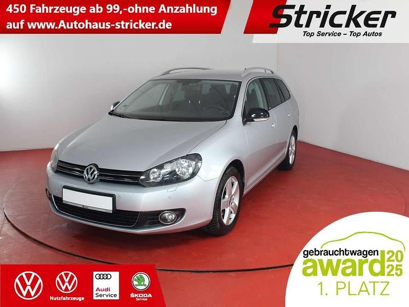 Silber Gebraucht 2012 VW Golf VII Style Kombi | 1.890 € - Bild 1/4