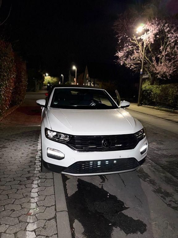 Gebraucht VW T-Roc Cabriolet Style 116 PS (85 kW) 2020 Weiß Cabrio