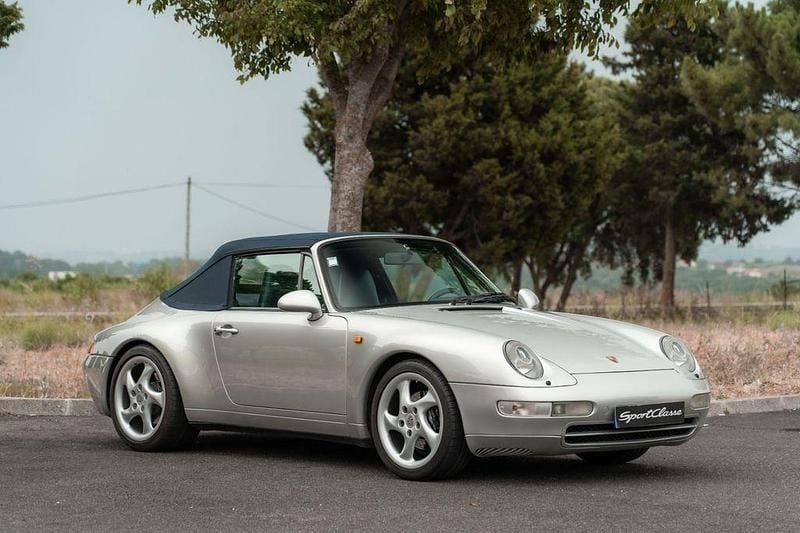 Grau Gebraucht 1996 Porsche 911 Carrera Cabriolet Cabrio | 98.000 € (Etwas zu teuer) - Bild 1/4