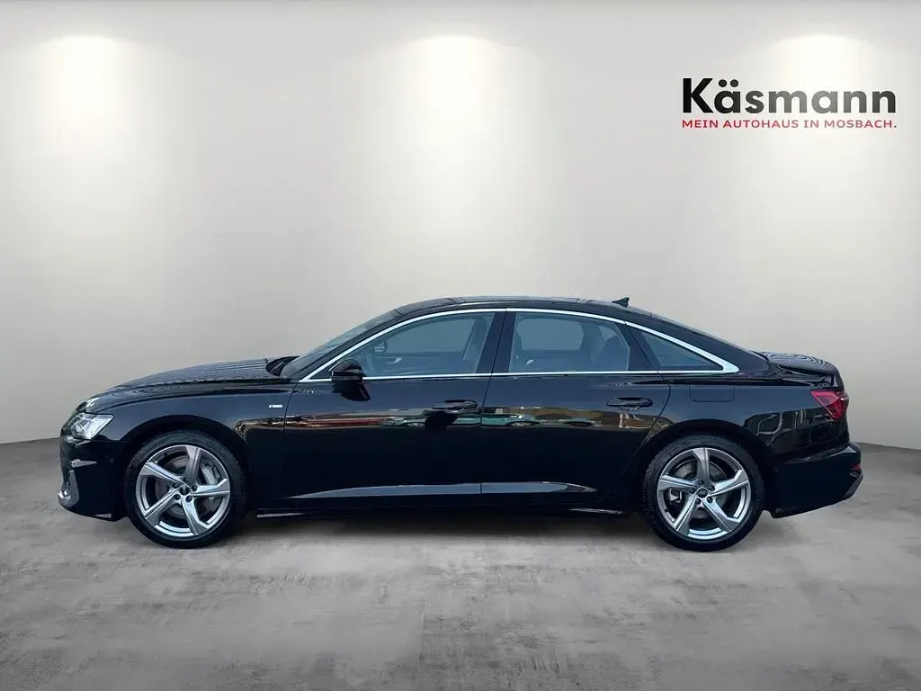 Gebraucht Audi A6 S-Line 299 PS (219 kW) 2024 Mythosschwarz metallic Limousine