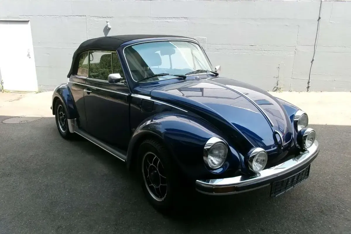 Gebraucht VW Käfer 65 PS (47 kW) 1977 Blau Cabrio