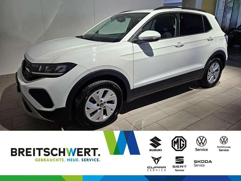 Weiss Gebraucht 2024 VW T-Cross Life SUV | 24.450 € (Fairer Preis) - Bild 1/4