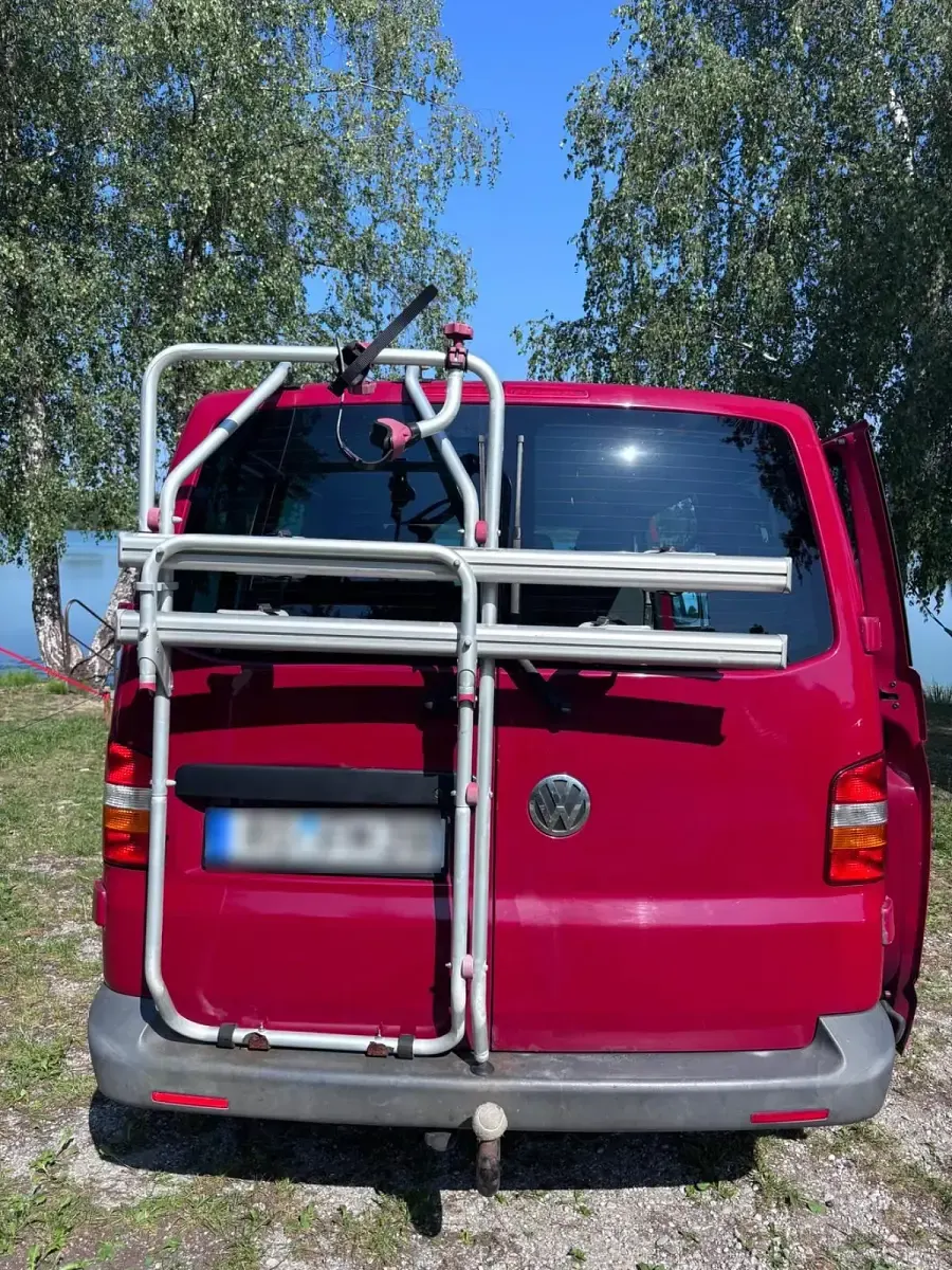 Gebraucht VW Multivan 131 PS (96 kW) 2008 Rot Van / Kleinbus
