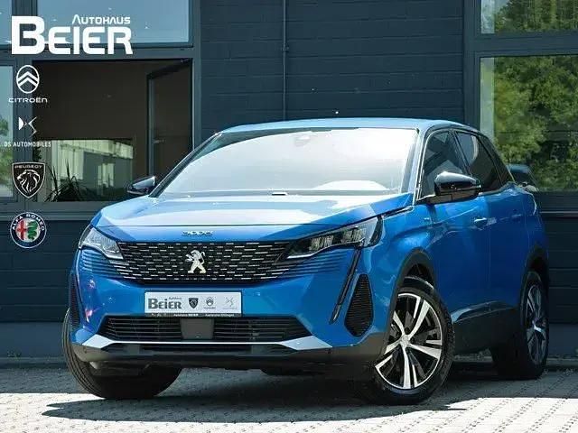 Vertigo blau Gebraucht 2022 Peugeot 3008 Allure SUV | 24.980 € (Fairer Preis) - Bild 1/4