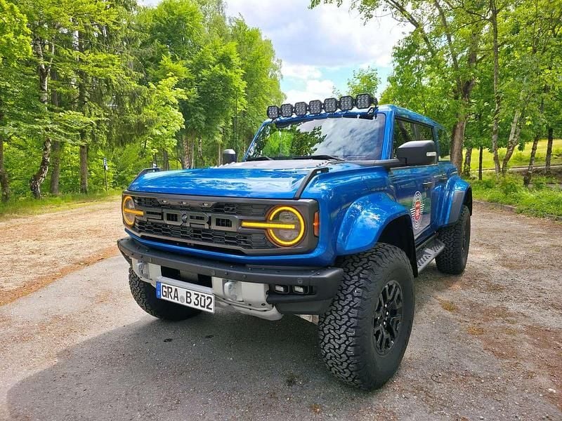 Velocity blau Gebraucht 2024 Ford Bronco Raptor SUV | 133.690 € - Bild 1/4