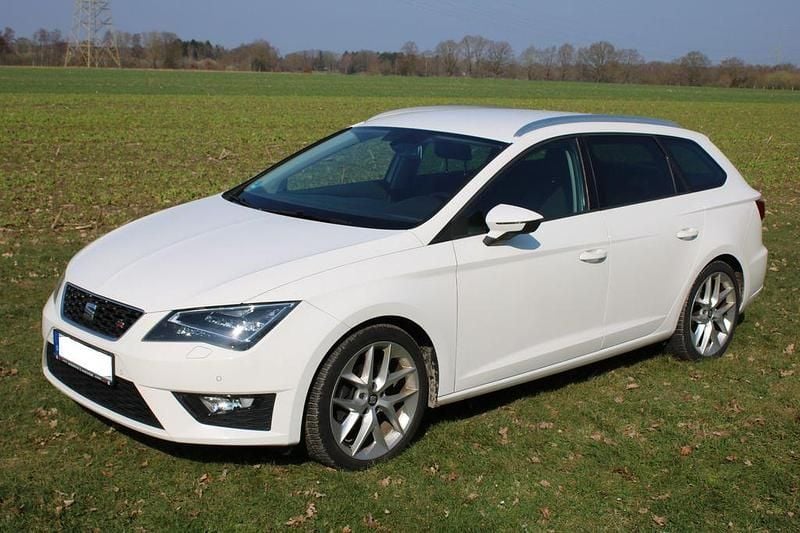 Gebraucht Seat Leon ST FR 125 PS (91 kW) 2014 Weiß Kombi