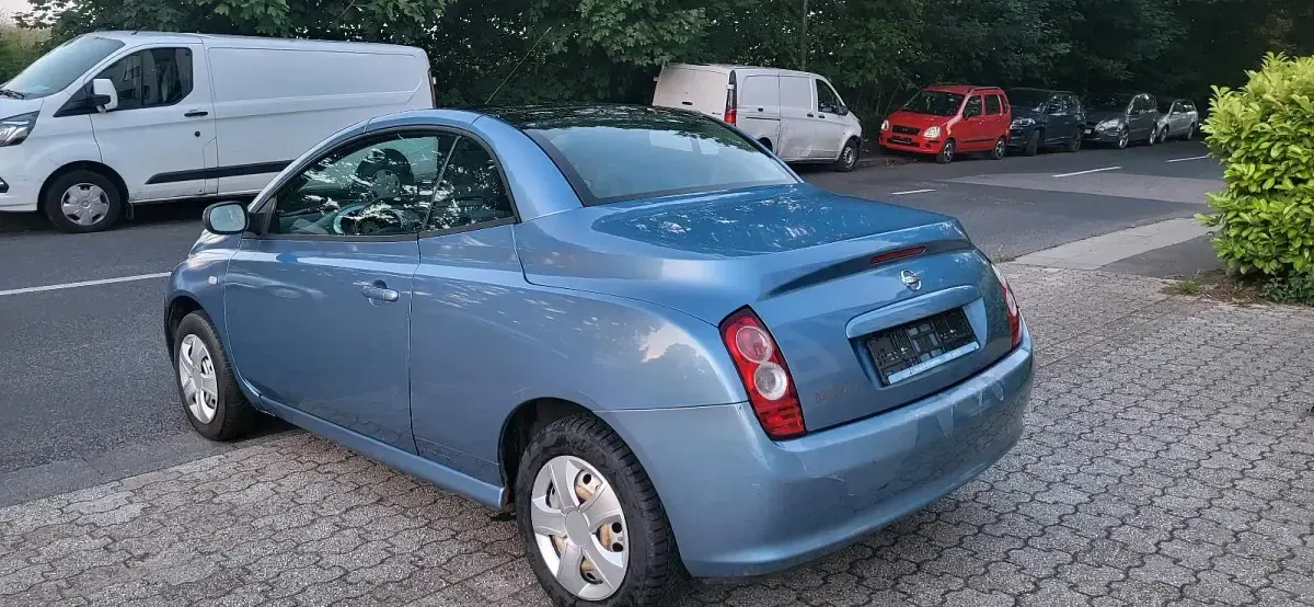 Gebraucht Nissan Micra 80 PS (58 kW) 2006 Blau Cabrio