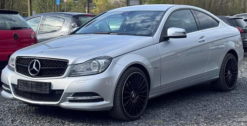 Usata Mercedes C220 170 CV (125 kW) 2012 Argento Coupé