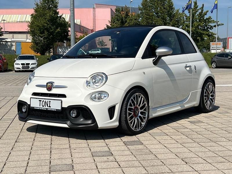 Weiß Gebraucht 2019 Abarth 595C Turismo Cabrio | 18.900 € (Fairer Preis) - Bild 1/4