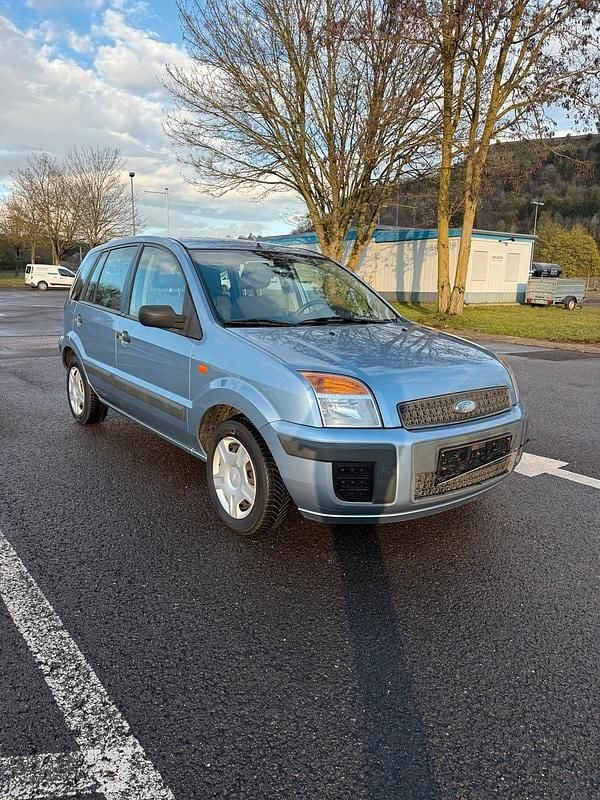 Gebraucht Ford Fusion Style 101 PS (74 kW) 2008 Blau Kleinwagen