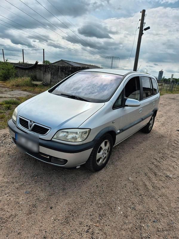 Silber Gebraucht 2004 Opel Zafira Van / Kleinbus | 850 € (Guter Preis) - Bild 1/4