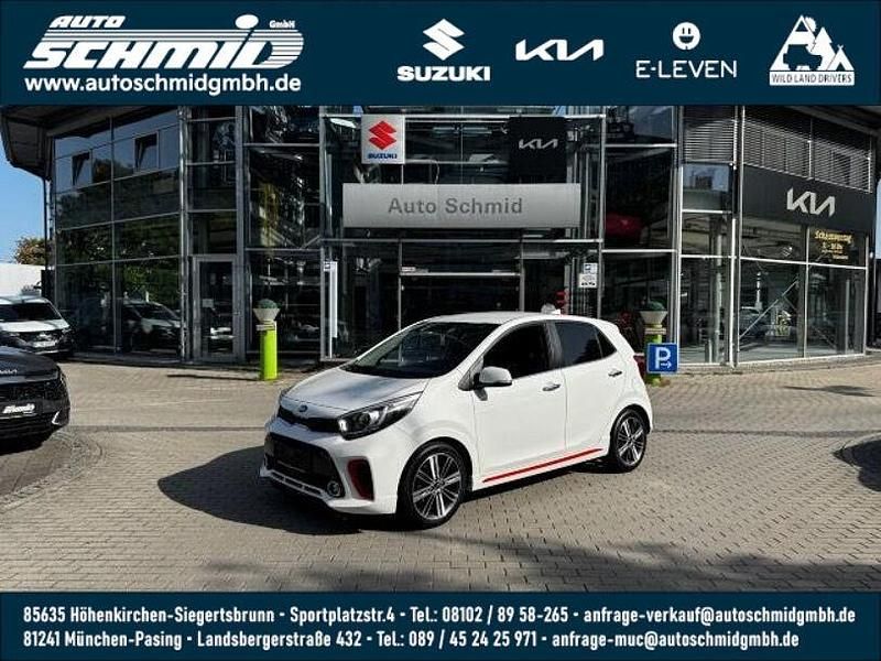 Schneeweiß Gebraucht 2018 Kia Picanto GT-Line Kleinwagen | 14.590 € (Fairer Preis) - Bild 1/4