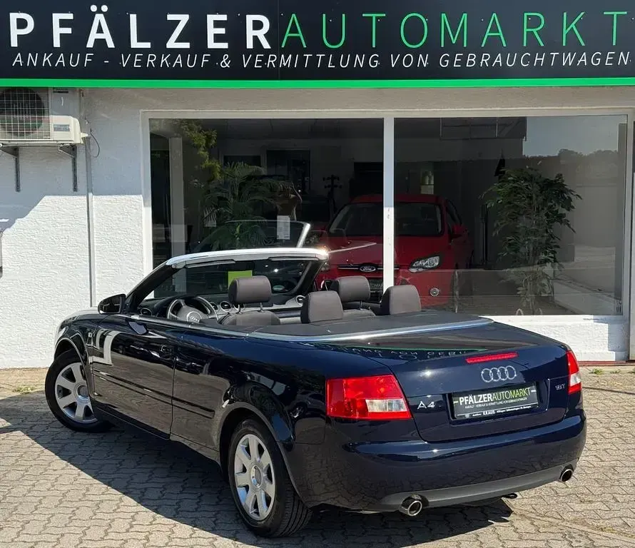 Gebraucht Audi A4 Cabriolet Design 163 PS (119 kW) 2003 Blau Cabrio