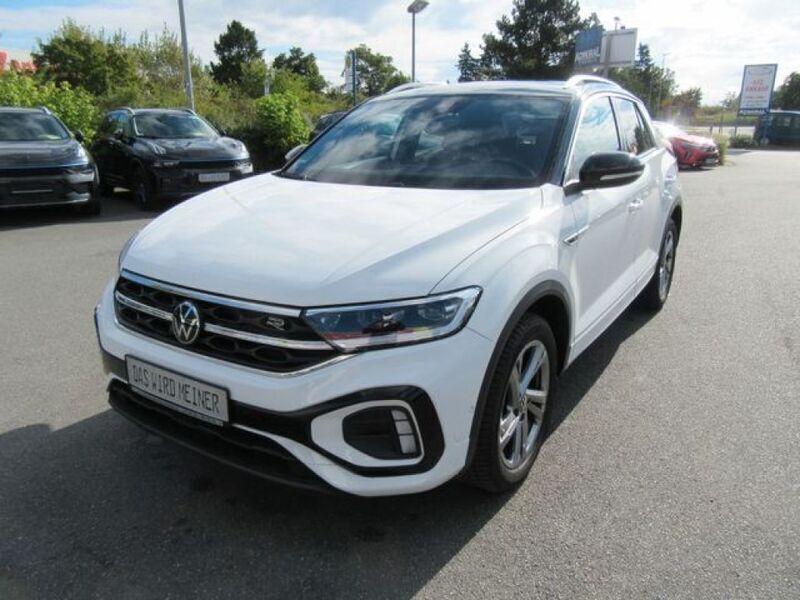 Weiss Gebraucht 2023 VW T-Roc R-line SUV | 22.980 € (Teuer) - Bild 1/4