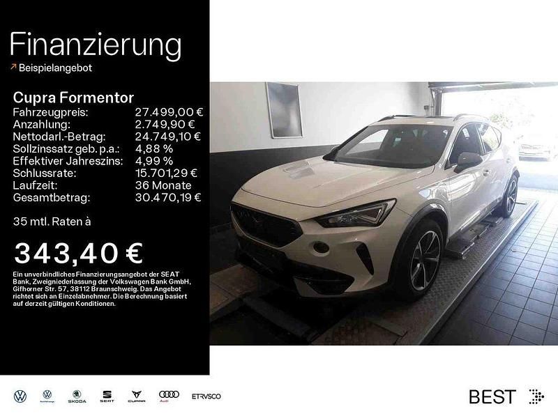 Weiß Gebraucht 2023 Cupra Formentor SUV | 27.499 € (Fairer Preis) - Bild 1/4